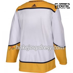 Dětské Hokejový Dres Nashville Predators Blank Adidas Bílá Authentic